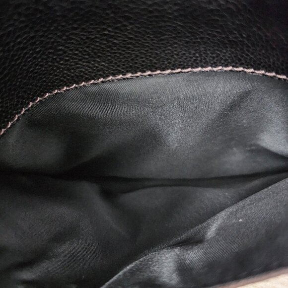 Fossil Emma Pebble Leather Slim Black Shoulder Crossbody Bag - Picture 3 of 16